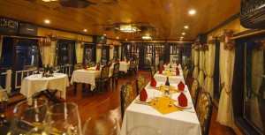 galaxy premium cruise restaurant with Vietnam Tour Tailor company