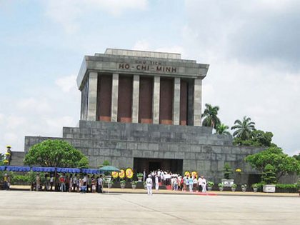 Visit Ho Chi Minh Mausoleum as a place not to miss in Hanoi