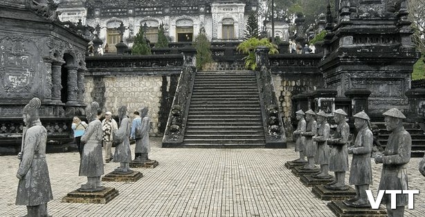 Khai Dinh tomb in Hue city is one of places should visit in Hue