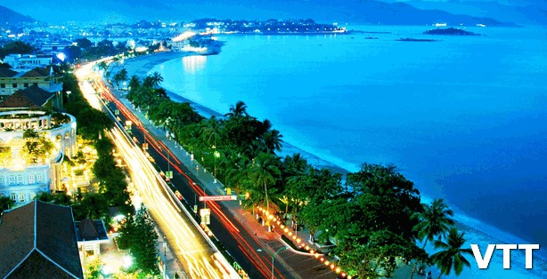 Nha Trang is a coastal resort city in southern Vietnam known for its beaches, scuba diving and offshore islands. Its main beach is a long, curving stretch along Tran Phu Street backed by a promenade, hotels and seafood restaurants. Cable cars cross over to Hòn Tre island and the Vinpearl Resort, with a golf course, water park and fairground