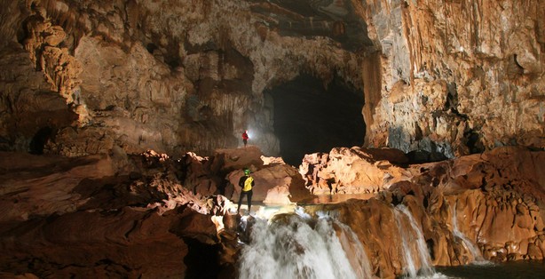 Thu Lan Cave in Phong Nha Ke Bang Vietnam