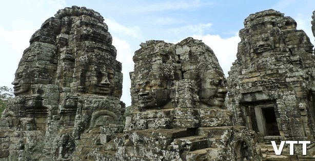 Bayon Temple is the 2nd best place to visit in Siem Reap Angkor