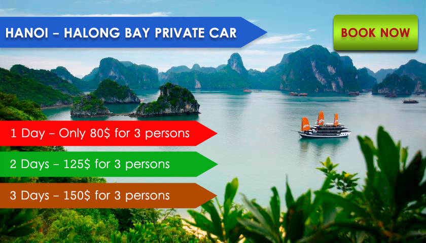 Car rental Hanoi to Halong bay Deals