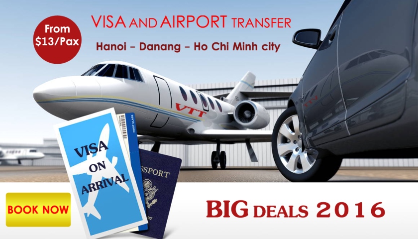 vietnam visa on arrival and airport transfer