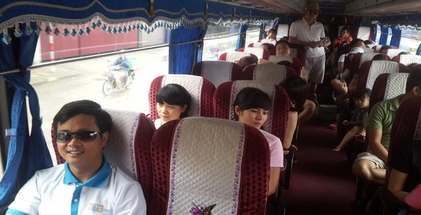 Bus transfer Hanoi to Hai Phong 2