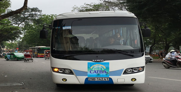 Bus transfer Hanoi to Hai Phong